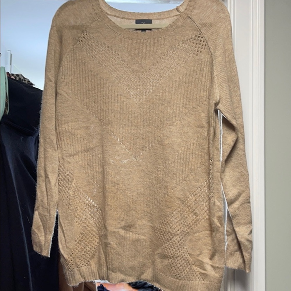 Market & Spruce khaki sweater